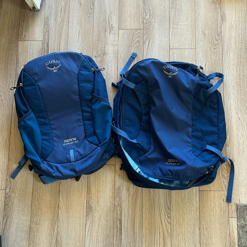 Osprey Ozone Duplex travel Backpack